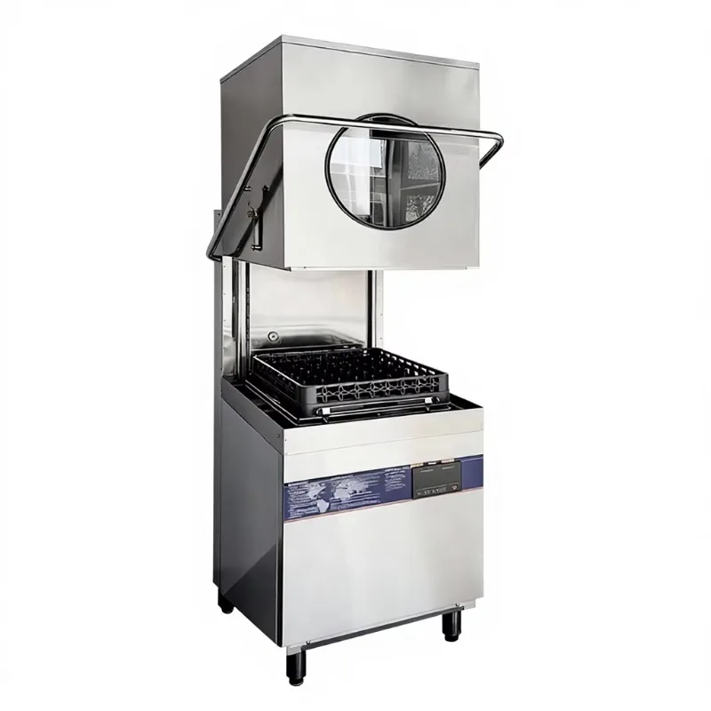 Commercial Kitchen Equipment Stainless Steel Hood Automatic Electric Dishwasher for Restaurant Industrial Kitchen Sterilization