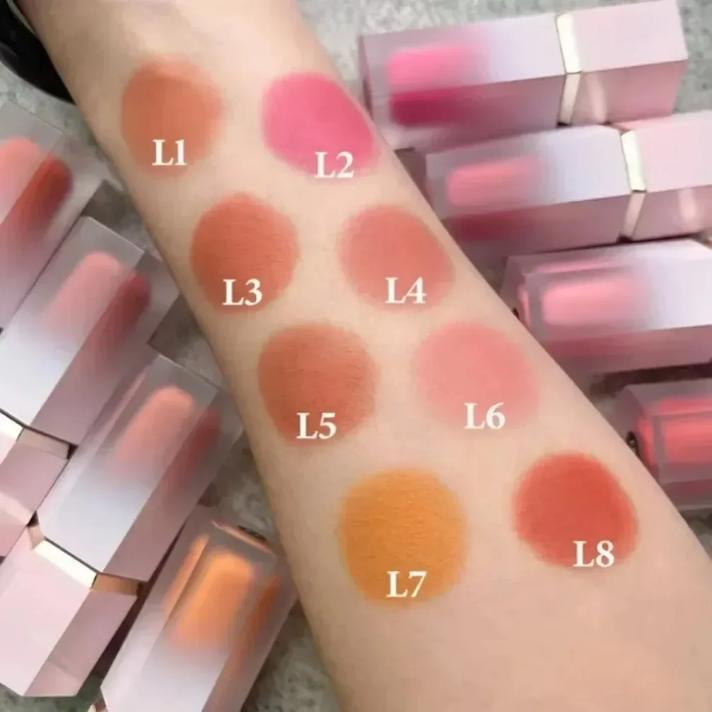 Custom Logo Private Label Pink Liquid Blush Vegan Makeup Wholesale Liquid Blusher Long Lasting Cheek Tint for Your Cosmetic Line