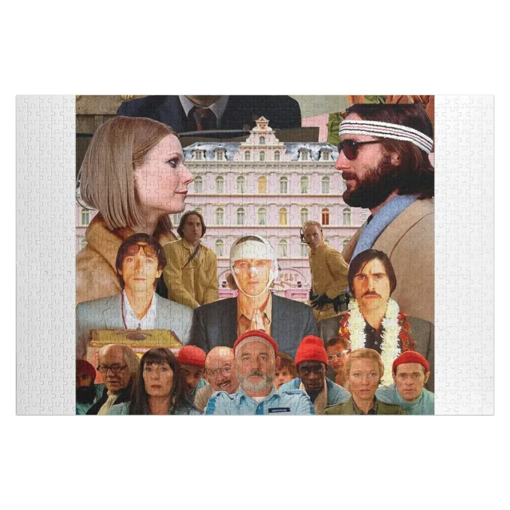 

Wes Anderson Collection With Text Jigsaw Puzzle Personalized Kids Gifts Picture Puzzle