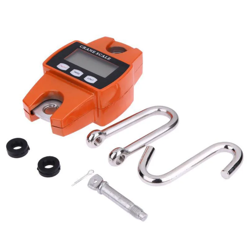 High Quality 300KG Mini Digital Crane Scale Luggage Fishing Balance Pocket Weight Scale Hook hanging Crane Electronic scales