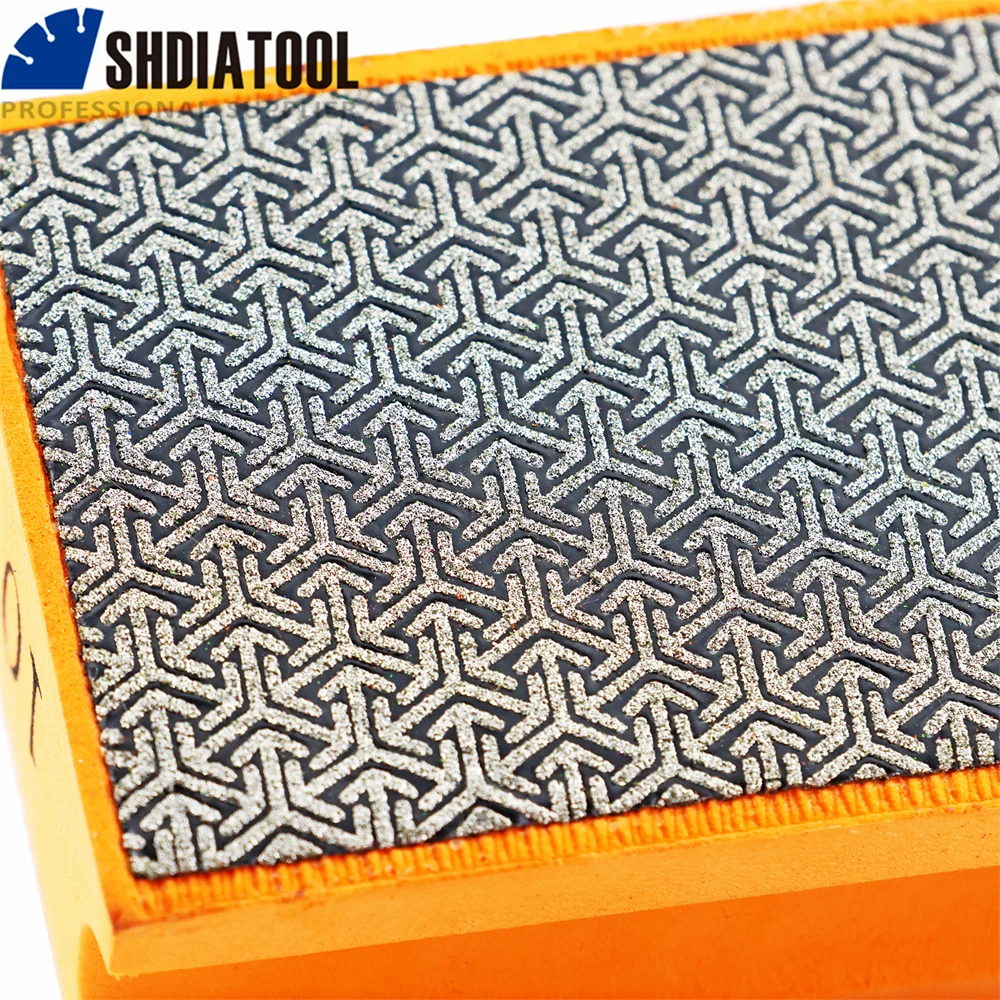 SHDIATOOL Diamond Polishing Pads Hand Tool Grain 60-3000 Granite Stone Grinding Resin Sanding Disc Concrete Glass Foam Backer