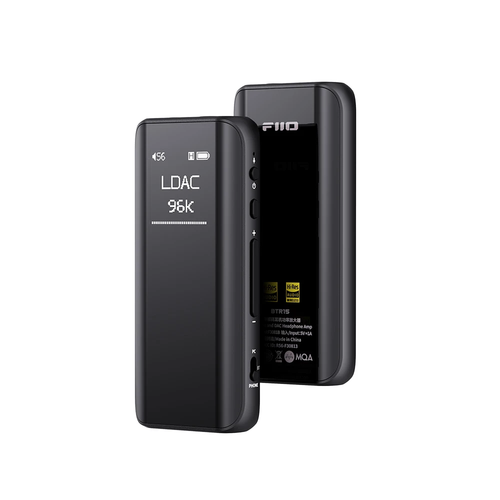 FiiO-BTR15 مضخم صوت بلوتوث 5.1 ، أمبير داك ، DSD256 جهاز استقبال ، LDAC ، APTX التكيف ، MAQ متوازن ، 3.5 مللي متر ، 4.4 مللي متر خارج