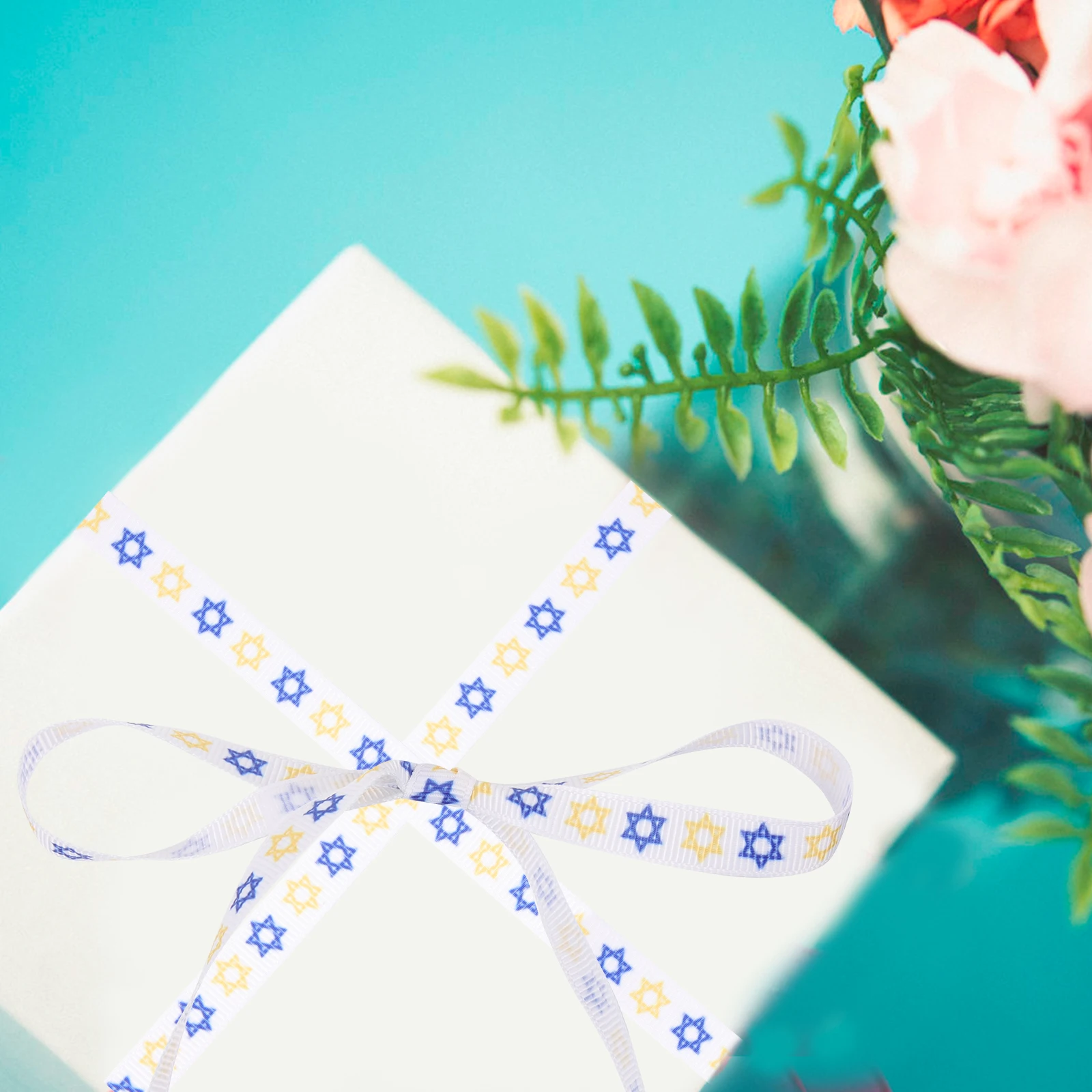 

1 Roll Wrapping Ribbon Smooth Cloth Decorative Ribbon for Gift Box Party Wedding DIY Crafts Packaging