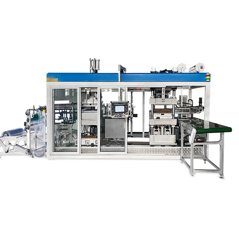 Power-saving automatic positive and negative pressure blister forming machine 500 * 750MM three-station all-in-one machine