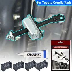 Car Door Checker Strap Check Assy Arm Limiter Damping Jam Hinge Stop Repair Kit  For Toyota Corolla Yaris Auris Aygo C-HR Limo