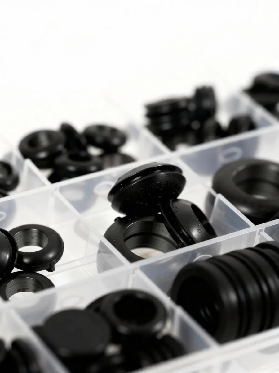 Rubber Grommet Assortment Kit Wire Protection Firewall Hole Plugs for Automotive Electrical Plumbing Repair