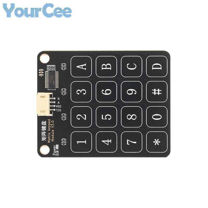 4x4 4*4 Matrix Button Keypad Switch Keyboard Array Module 16 Keys Capacitive Touch Breadboard For Arduino DIY Kit with Cable