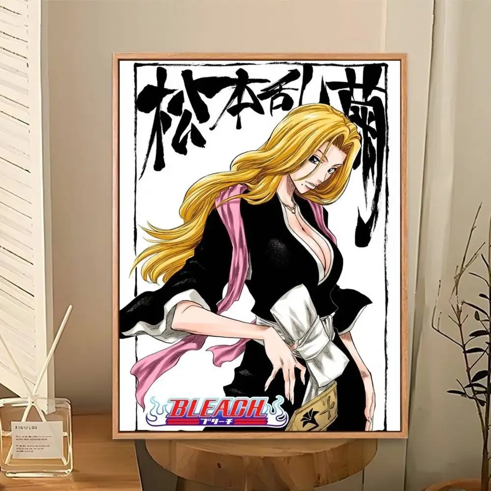 Bleach Manga Anime Character Poster Perfect Space Sticker Self Adhesive for Office Home Theater Wall Art Decor Fancy Gift