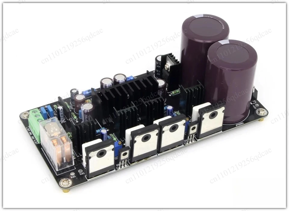 UPC2581 installed with 2*125W dual-channel amplifier board