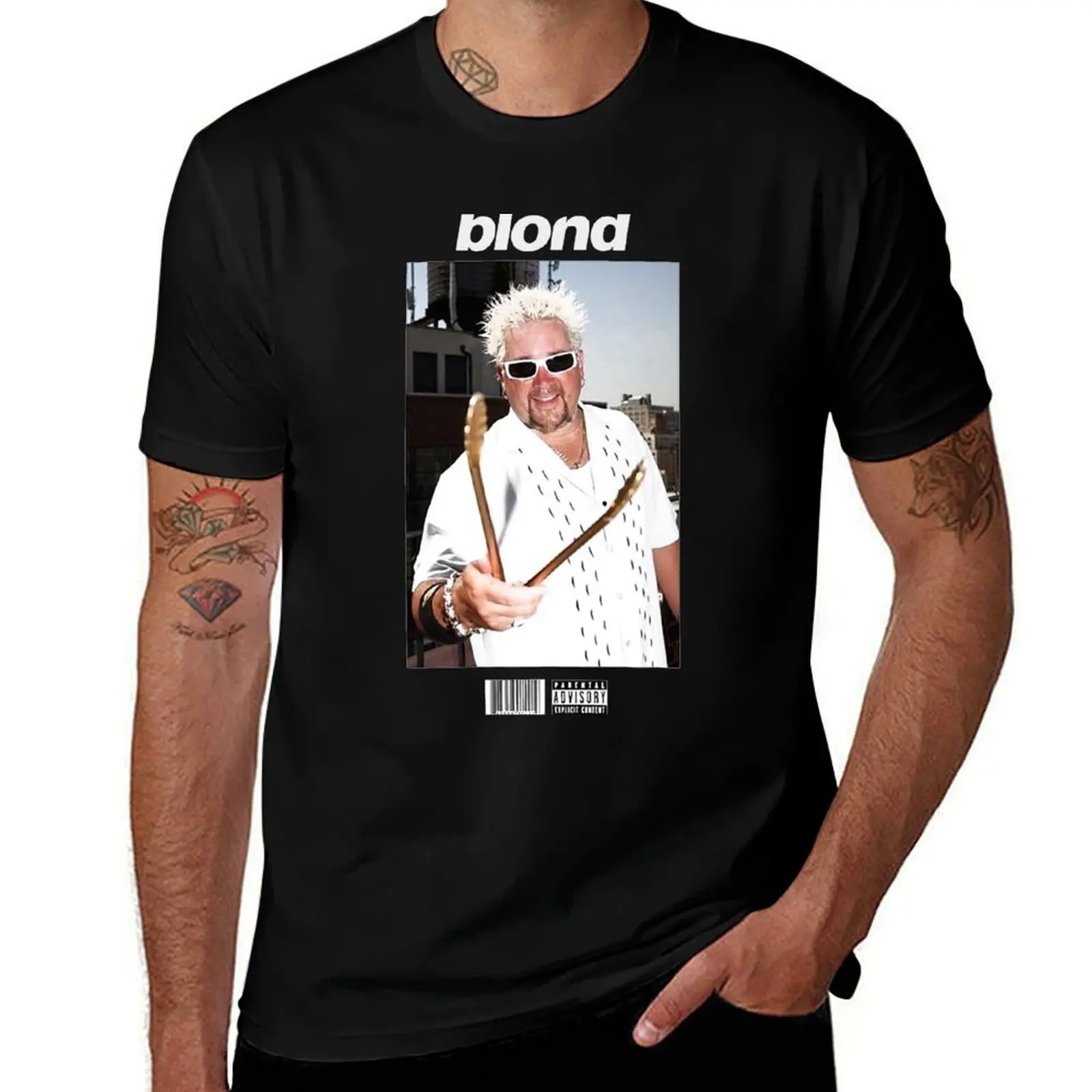 

Blond - Frank Ocean x Guy Fieri 36, Frank Ocean x Guy Fieri Blond 36 T-Shirt plain cute tops men t shirts high quality