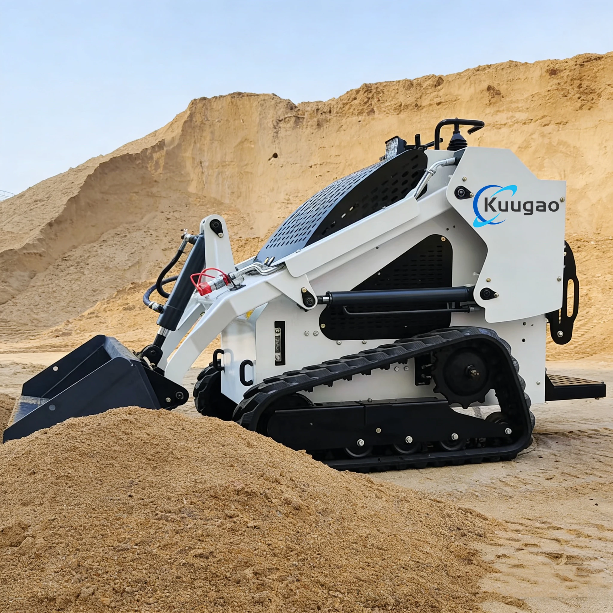 

Мини-погрузчик с бортовым поворотом на малых колесах, высококачественный, от китайского производителя, настраиваемый, оптовая продажа, для эффективной погрузки