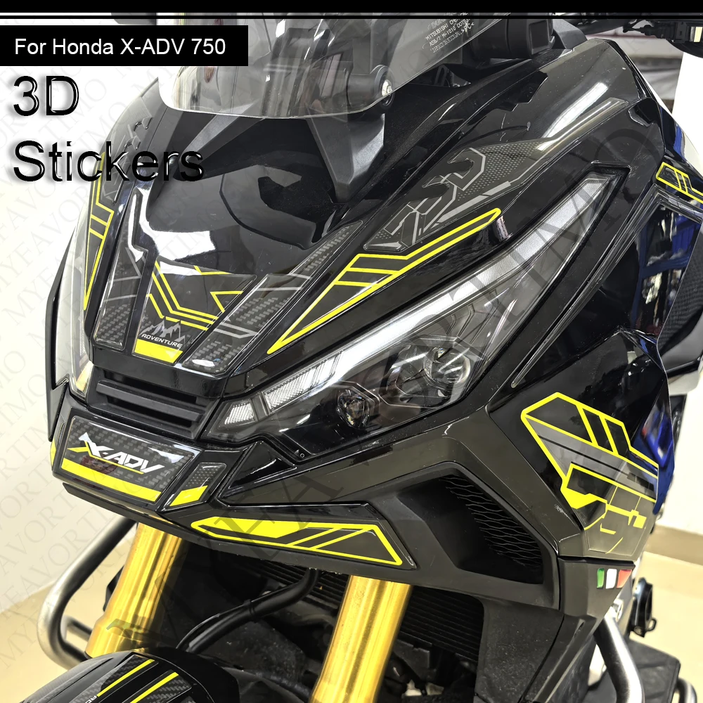 

Motorcycle For Honda X-ADV750 Adventure Protector Stickers Decals Body Fender Shell Fairing Handguard Wind Deflector 2025 Models