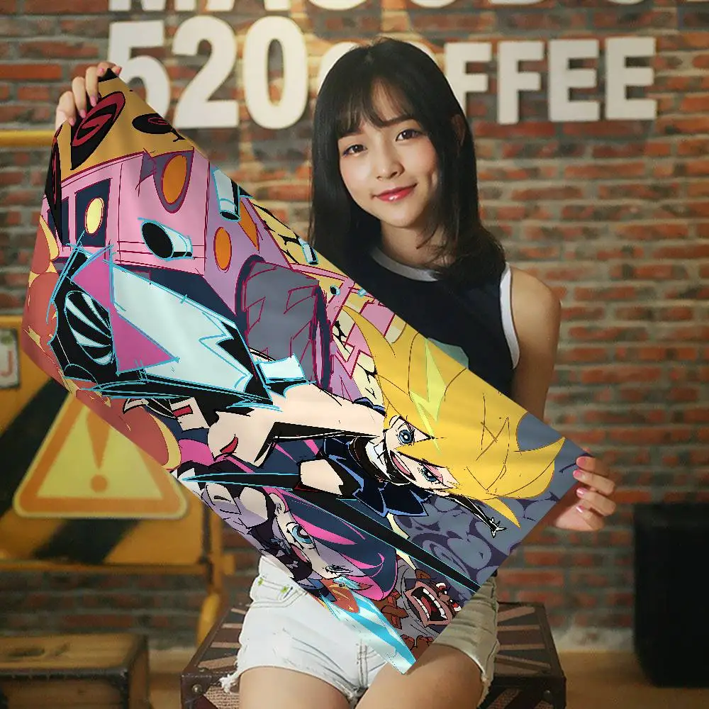 Cartoon P-Panty & Stocking Microfiber Beach Towel Absorbent Quick dry Soft Yoga Swimming Resort Mountain Climbing Towel