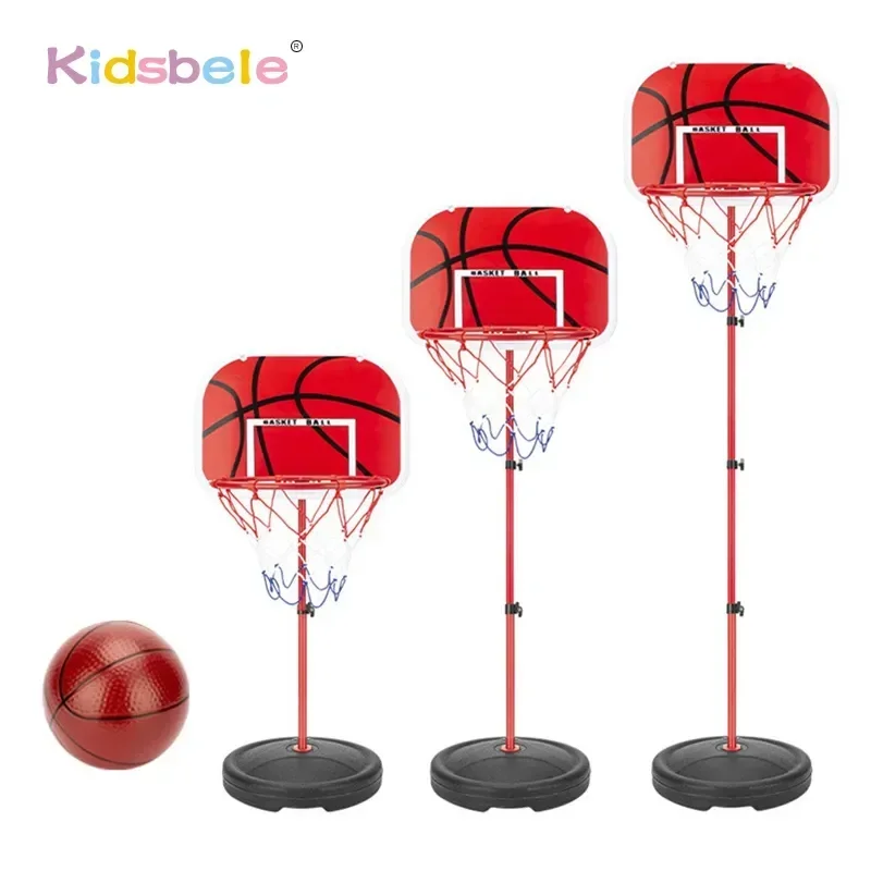 

Toddler Adjustable Basketball Hoop 63-150CM Stand Rack for Kids Baby Outdoor Indoor Ball Sport Backboard Rim Shoot Children Toy