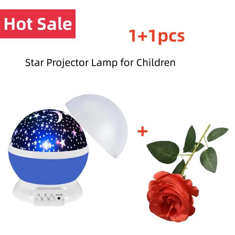 

Night Lamp Projector Starry Sky Night Light Projector Baby Lamp Decor Rotating Starry Nursery Moon Galaxy Projector Table Light