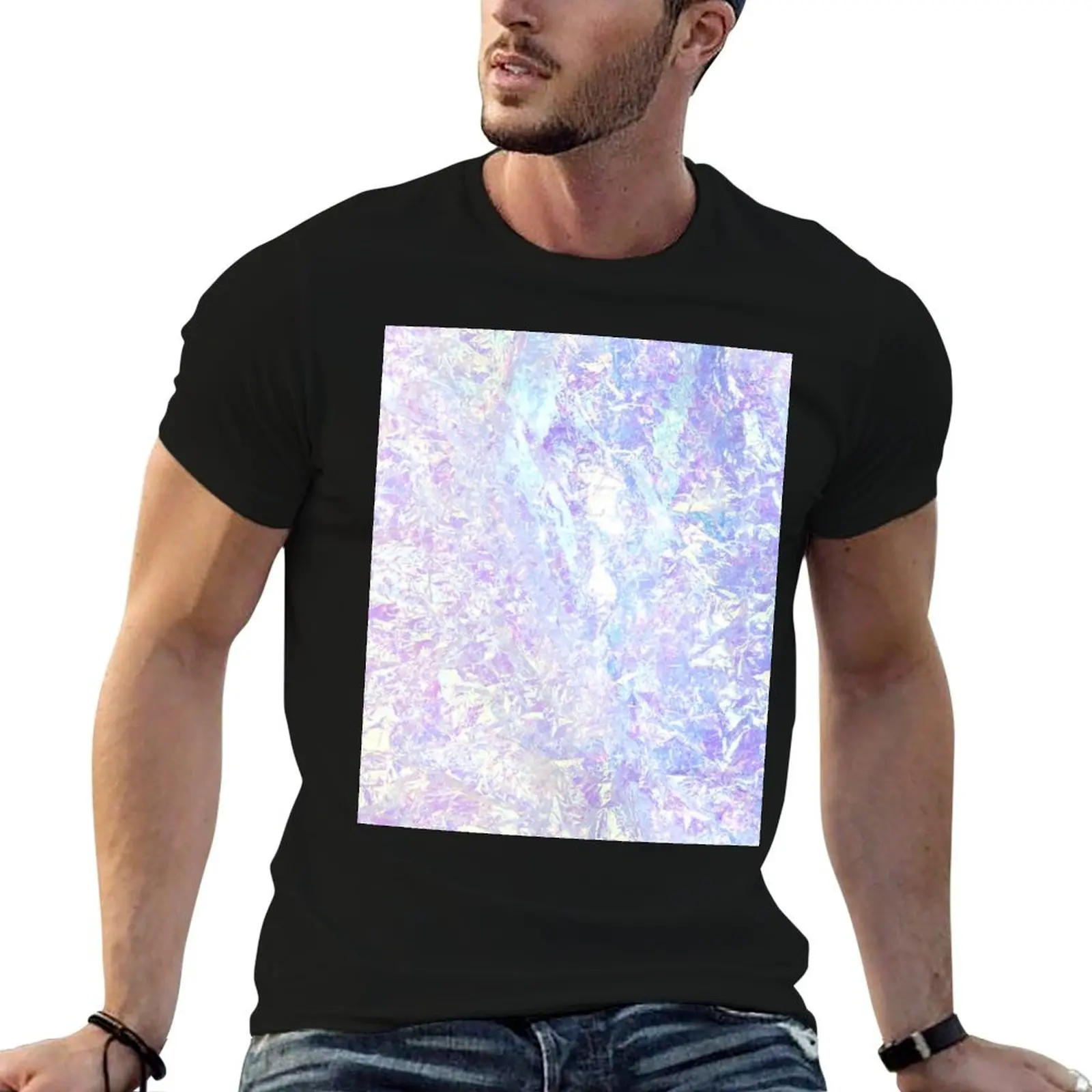 

Iridescent T-Shirt shirts man men cotton for t man shirt t