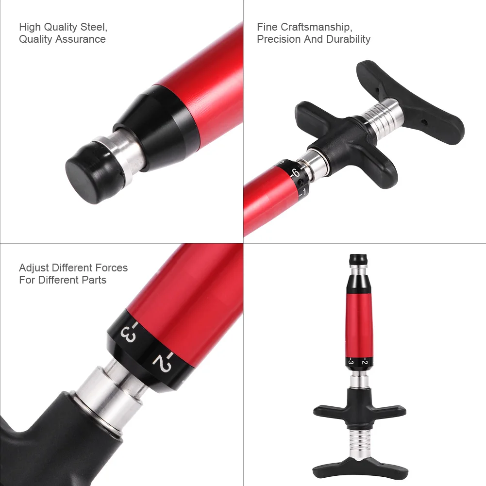 أداة تدليك تعديل العمود الفقري ، 4 رؤوس تدليك بديلة ، أداة تقويم العمود الفقري