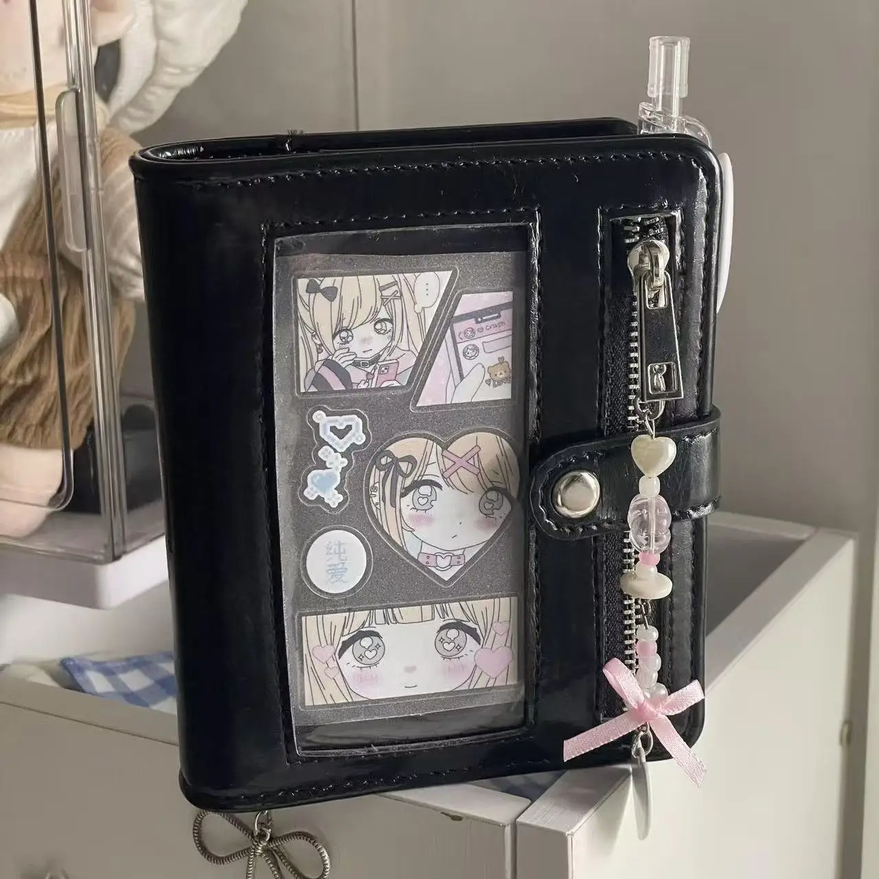 Retro M5 Binder Notebook PU Leather Portable Diary Note Book Detachable Cover Design Daily Planner Creative Decor Present