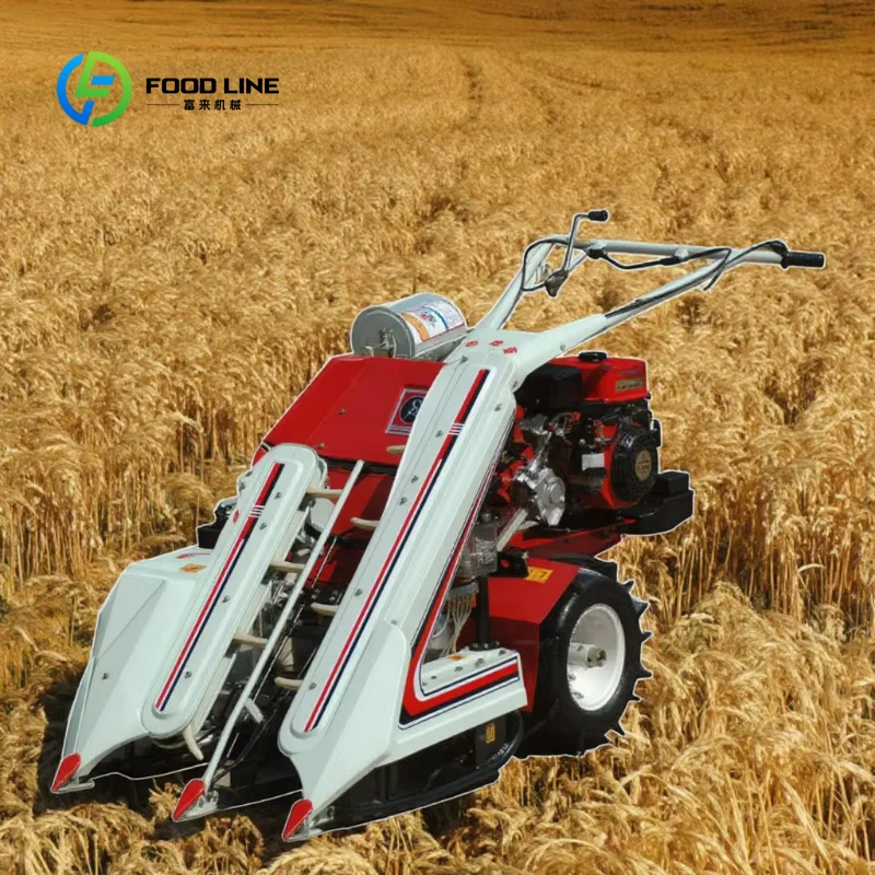 Customized Mini Combine Harvester, Durable Agricultural Farm Machinery Suitable for Corn and Buckwheat Harvest Work