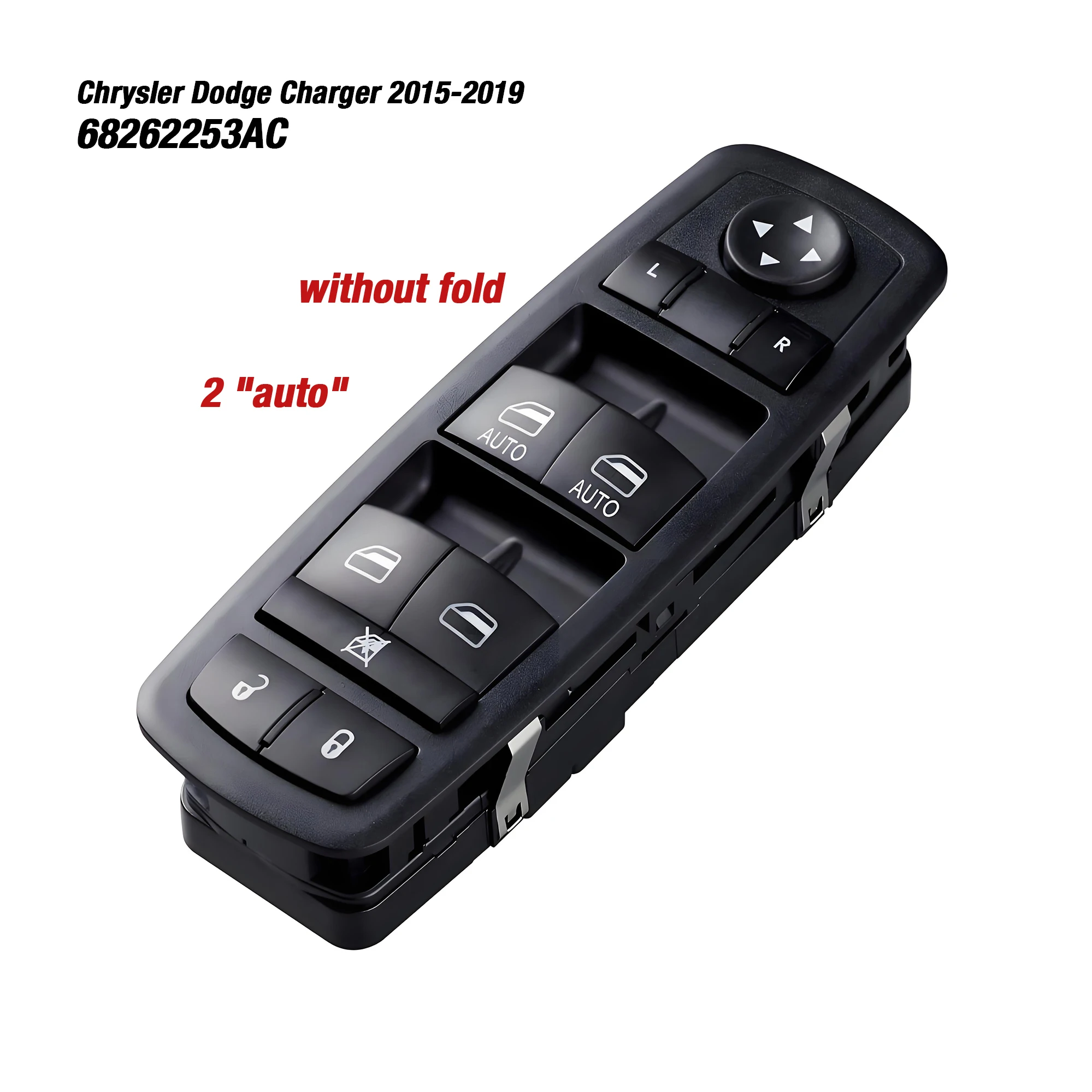 

68262253AA 68262253AC для Dodge Charger Chrysler 300 Chrysler Pacifica 2015-2019, главный переключатель управления электрическим стеклоподъемником