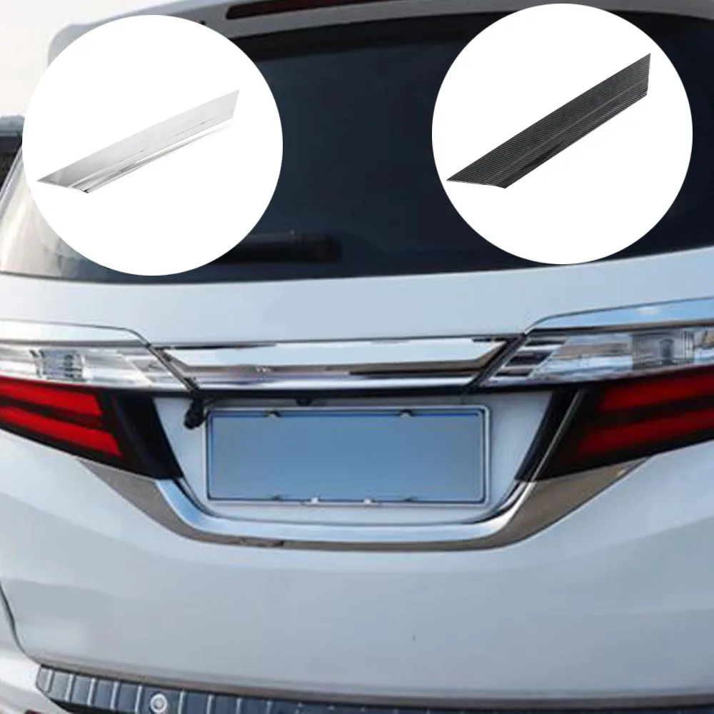 

Для Honda Odyssey 2015 2016 2017 2018 2019 2020 2021 ABS хромированные задние крышки багажника и двери багажника, накладки, автомобильные аксессуары, украшение