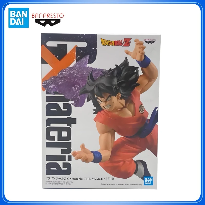 

Bandai In Stock Banpresto Anime Dragon Ball Yamcha Action Figurine Model Ornaments Toys Gifts DT
