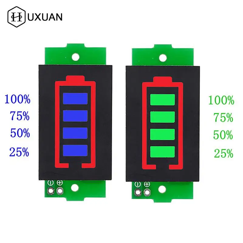 

1-8S 1S/2S/3S/4S Single 3.7V Lithium Battery Capacity Indicator Tester 3.7V Display Electric Vehicle Battery Power Tester Li-ion