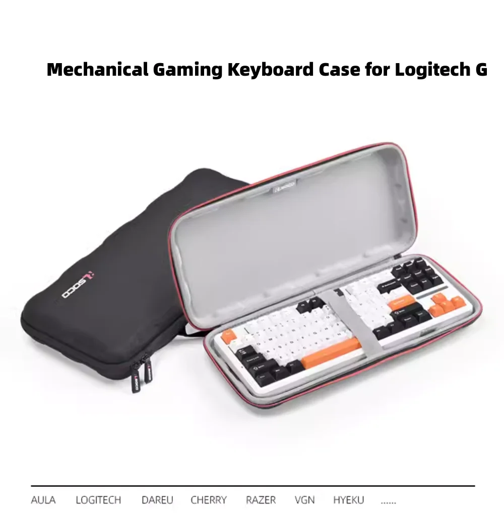 

Mechanical Gaming Keyboard Case for Logitech G PRO X TKL/MX Mechanical Mini/MX Keys Mini/POP Keyboard & Other 87 TKL Keyboard