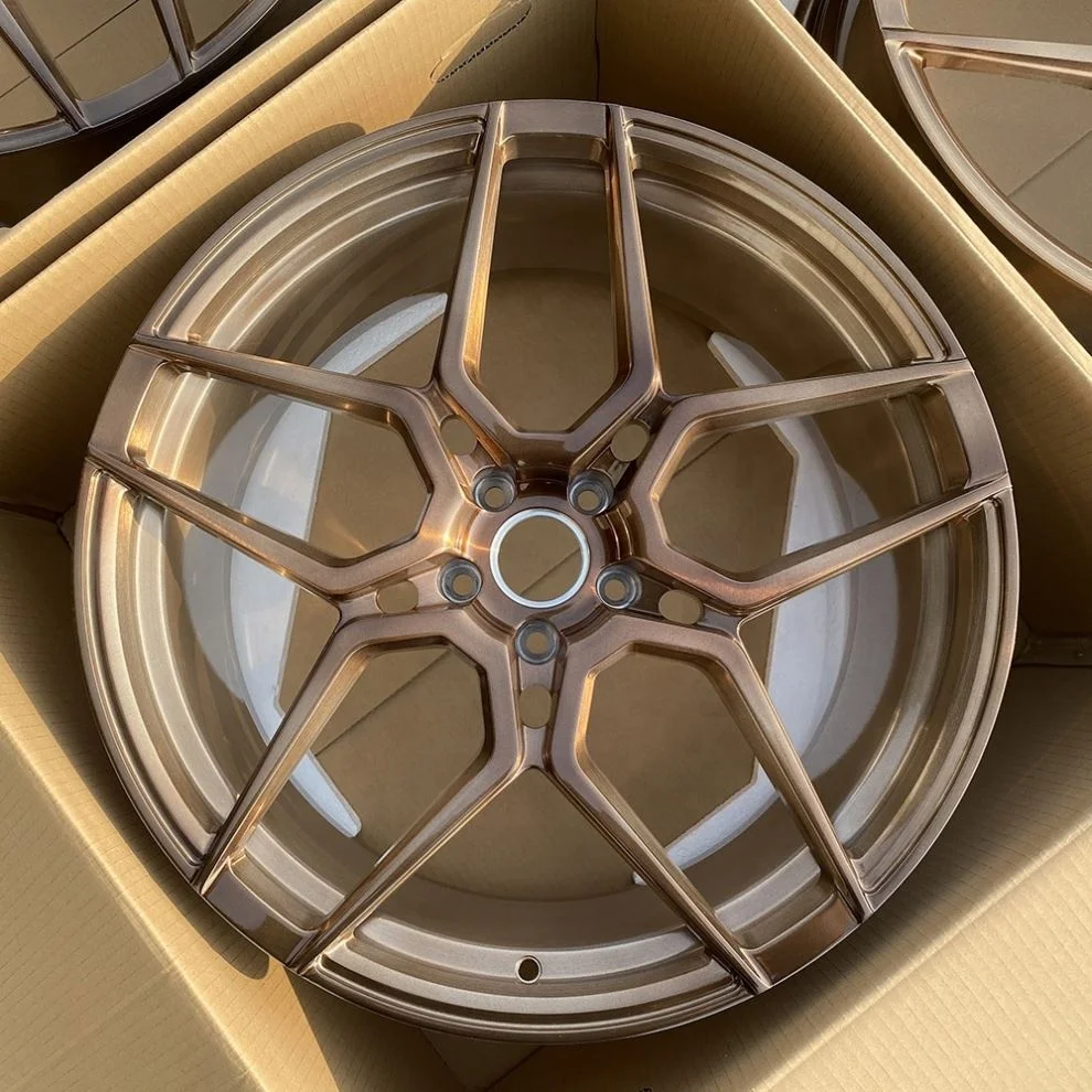 GVICHN Brand Factory Direct Sales Car Wheel Rim 19 21 23 24 26 Inch Custom Brushed Forged Alloy Wheel