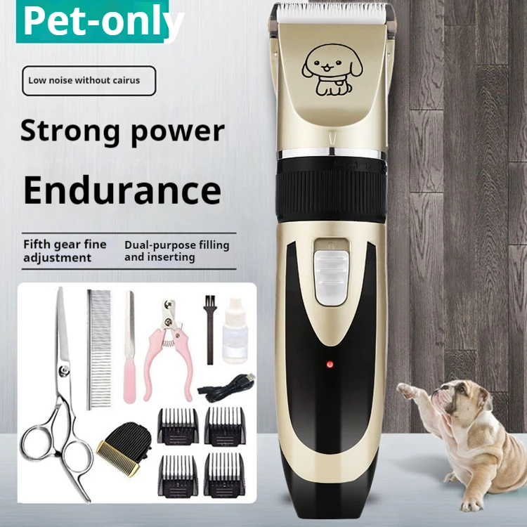 

Dog Clipper Dog Hair Clippers Grooming Pet/Cat/Dog Haircut Trimmer Shaver Set Pets Cordless Rechargeable Professional