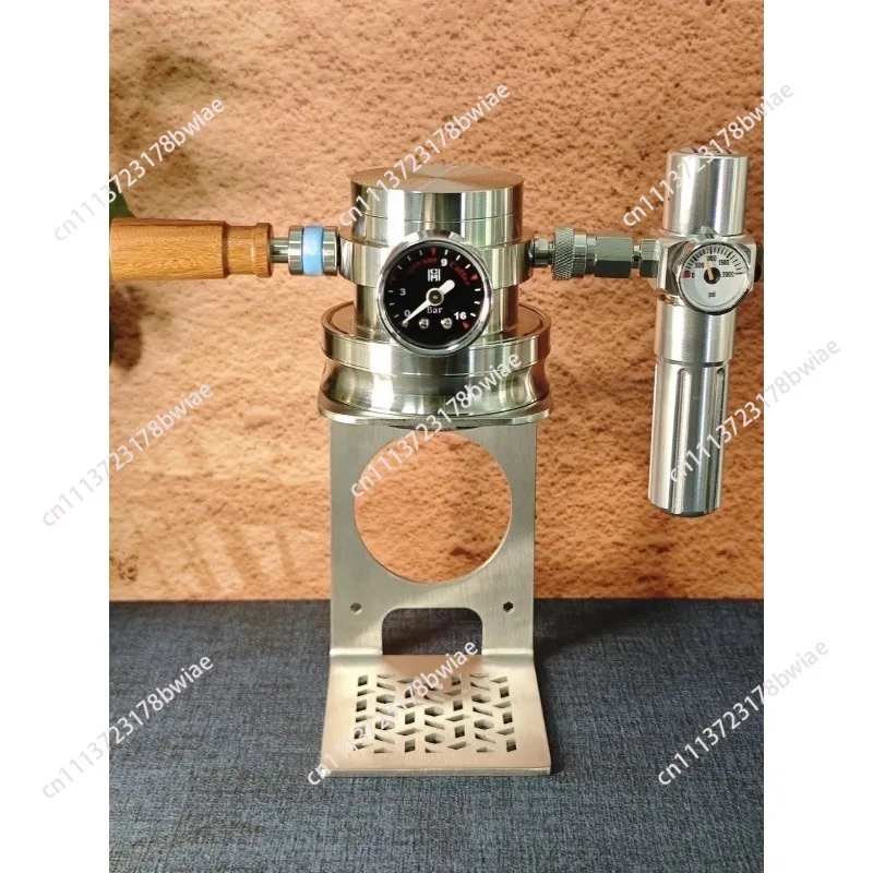 Portable Stainless Steel Espresso Coffee Maker for Camping Outdoor Home Use