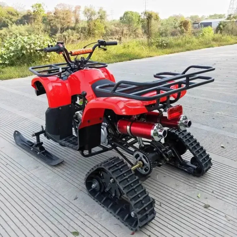 Factory Hot Selling Playground snowmobile Small sled motorcycle Electric ice skating