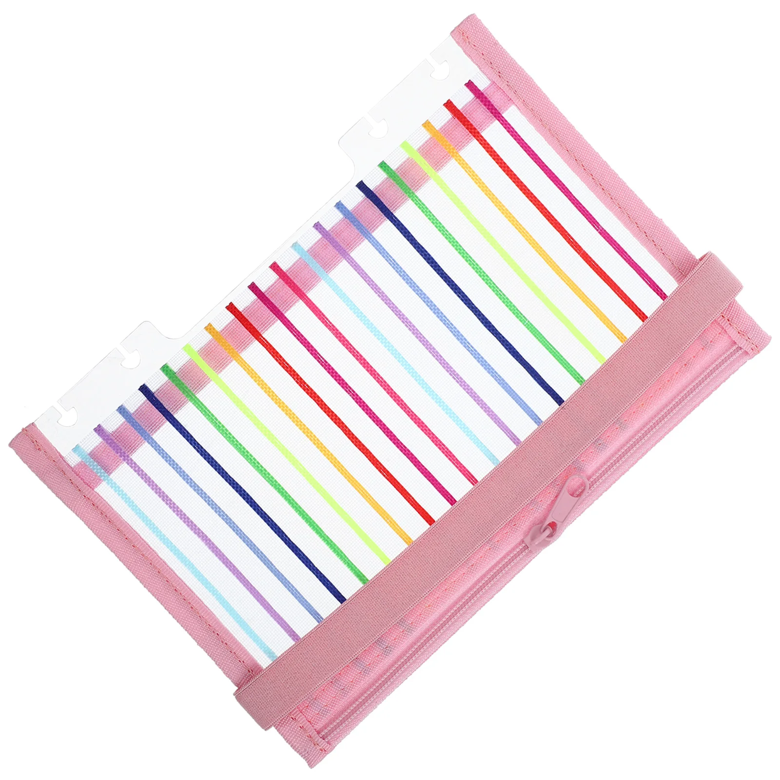 

Zipper Bag Card Pockets for Binders Daily Use Notebook Mushroom Multi-use Cover Plastic Pouches