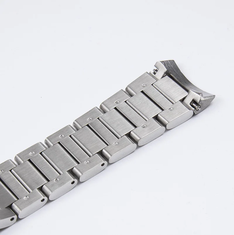 Solid Stainless Steel Strap 22mm 24mm Bracelet Watch Strap For Tag Heuer Calera Series Watch Accessories Band Steel Silver