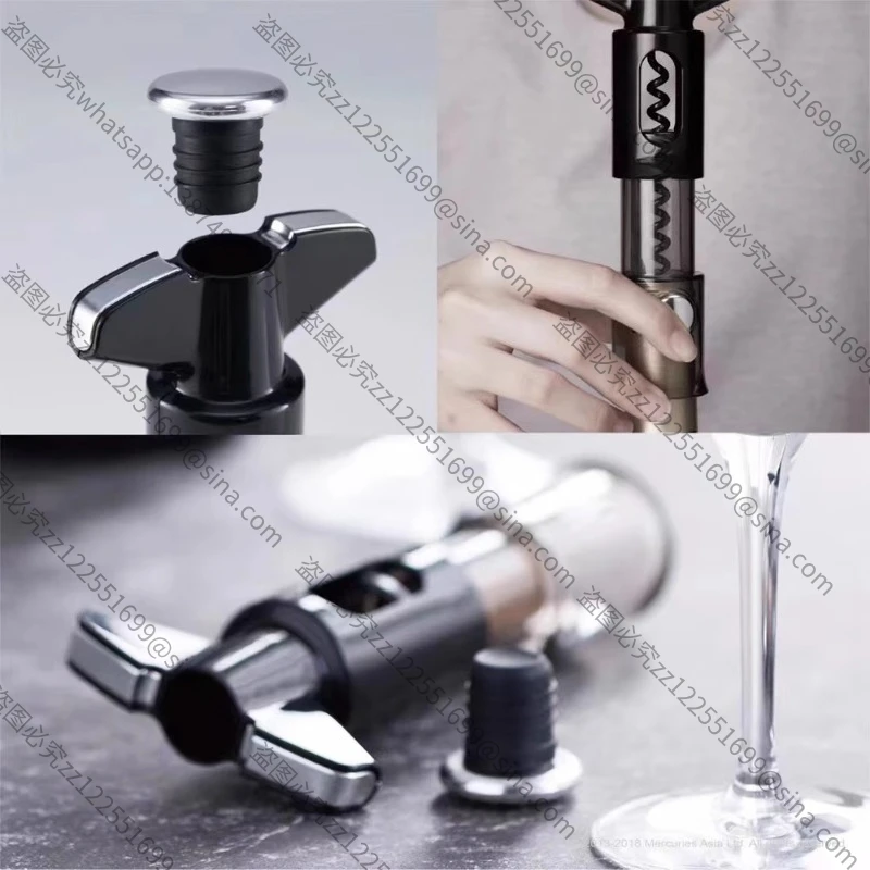 Suitable for Three-in-one Bottle Opener, Sealing Plug Paper Cutter, Household Red Wine, Wine Opener, Wine Opener