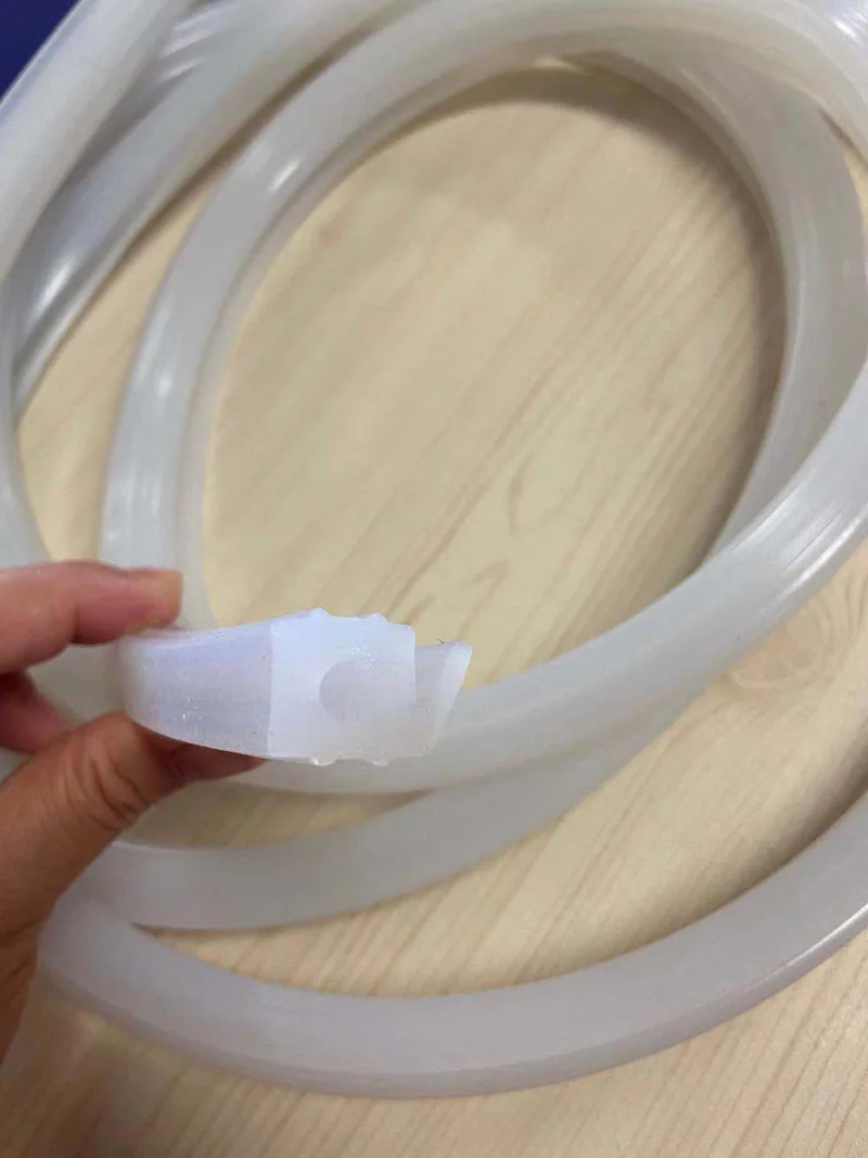 Silicone Strip Sealing Part For Vacuum Chamble Package Machine Spare parts Rubber Sealing Parts for Upper Cover Seal