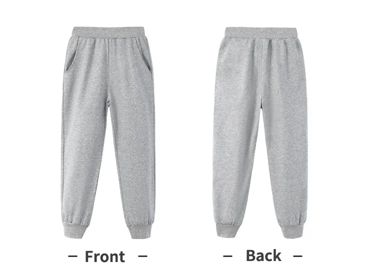 Herbst Winter Kinder Teenager Jungen Casual Sport Hosen Fleece Hosen Jogger Hose für Kinder Lose Sweatpant Warme Jungen Kleidung – Detail 10