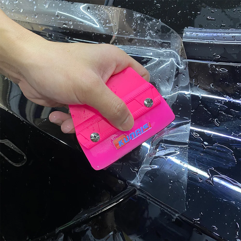 Rubber Squeegee Window Film Tint Tools Car Wrap Vinyl install PPF Paint Protection Film TPU Rubber Squeegee KUNAISI