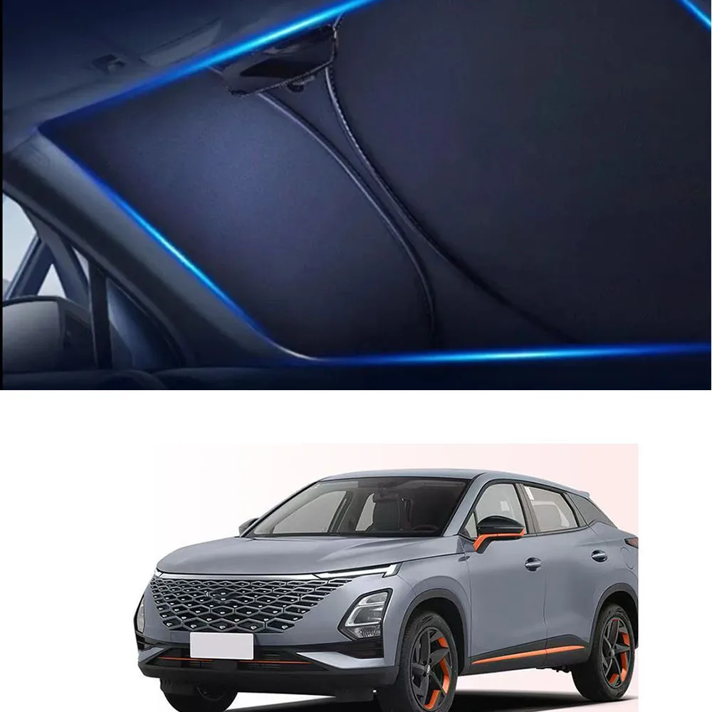 

For Chery Omoda 5 C5 Sunshades UV Protection Curtain Sun Shade Visor Front Windshield Protector Car Accessories