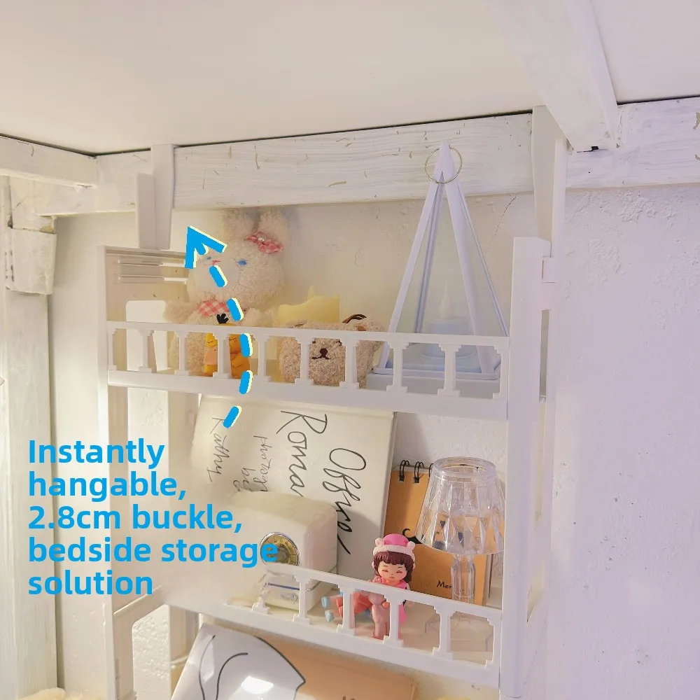 

Bede Hanging Storage Basket Dormi Bed Organization Tool Upper Bunk Bed Hanging Ra Hook elf Plastic Storage Holder