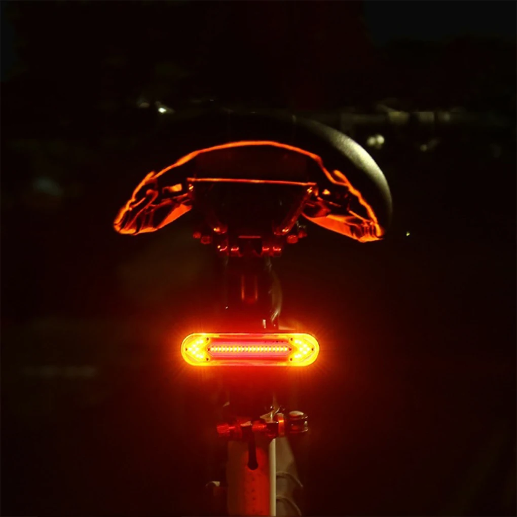 Turn Signal Mountain Bike Light With Auto Cut Off Feature Turn Right USB Rechargeable Bicycle Remote