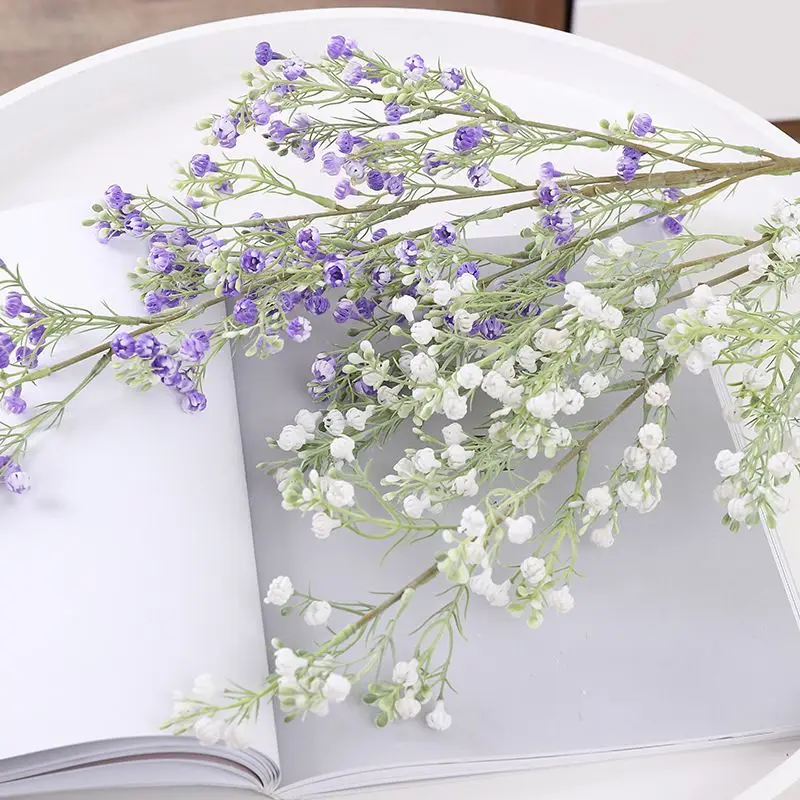 Artificial Flower Plant Gypsophila Hot sales Wedding Bridal bouquet Christmas Home festival Diy gift Decoration Photography prop