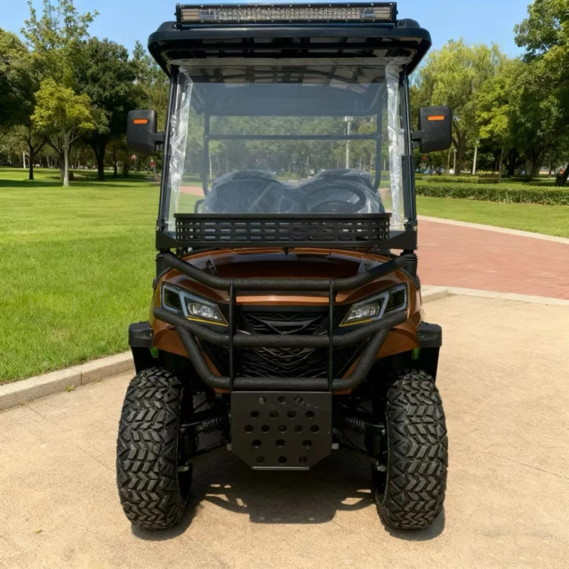 

Heavy-Duty 2/4/6/8 Seats 4WD 63km/h 7000W Large Capacity Commercial Electric Golf Cart