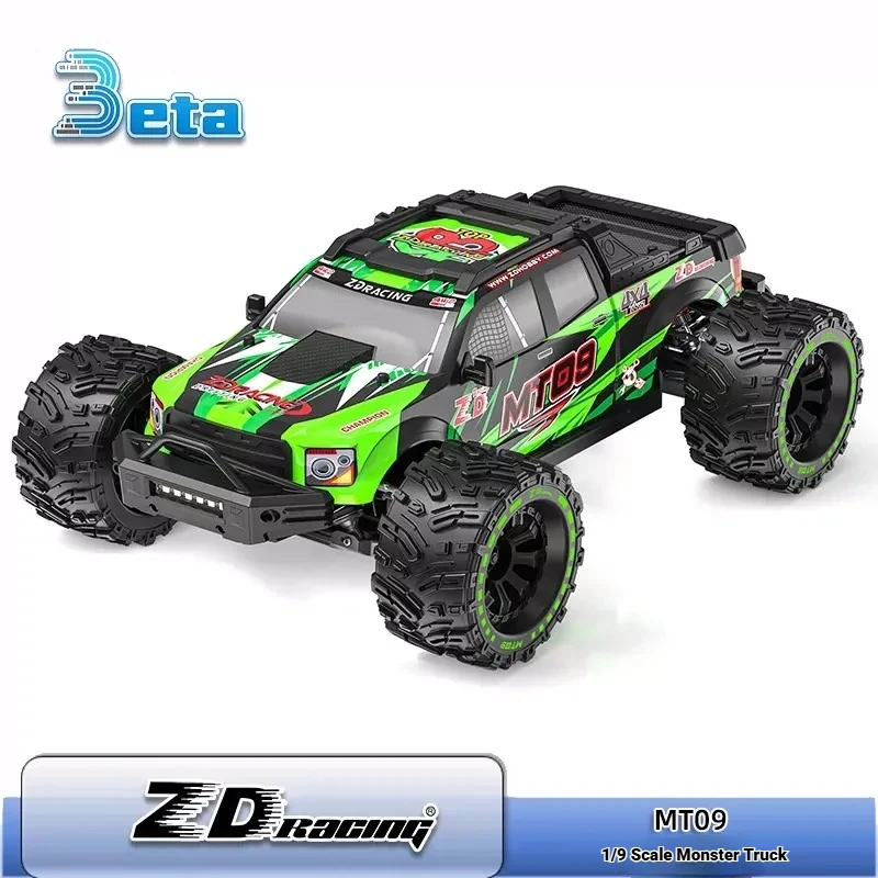 Zd Zhiding Mt09 1/9 Scale Super Monster Truck Rc Remote Control Electric 4wd High-Speed Brushless Off-Road Vehicle For Ages 14+
