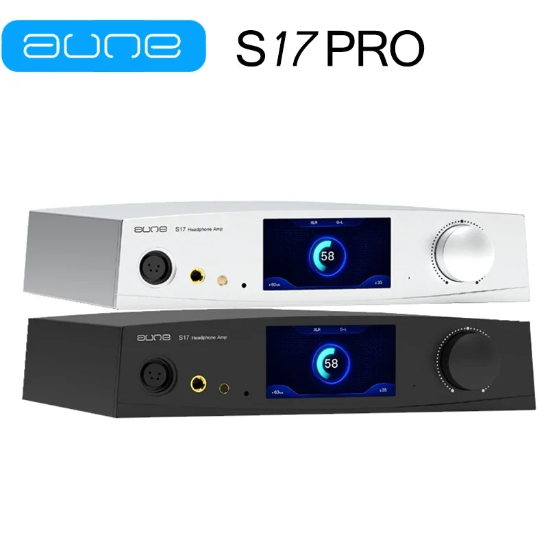 

Aune S17 pro Desktop Headphone Amplifier Full Balanced Class-A Twin JFET R2R Powerful HiFi Lossless Audiophile