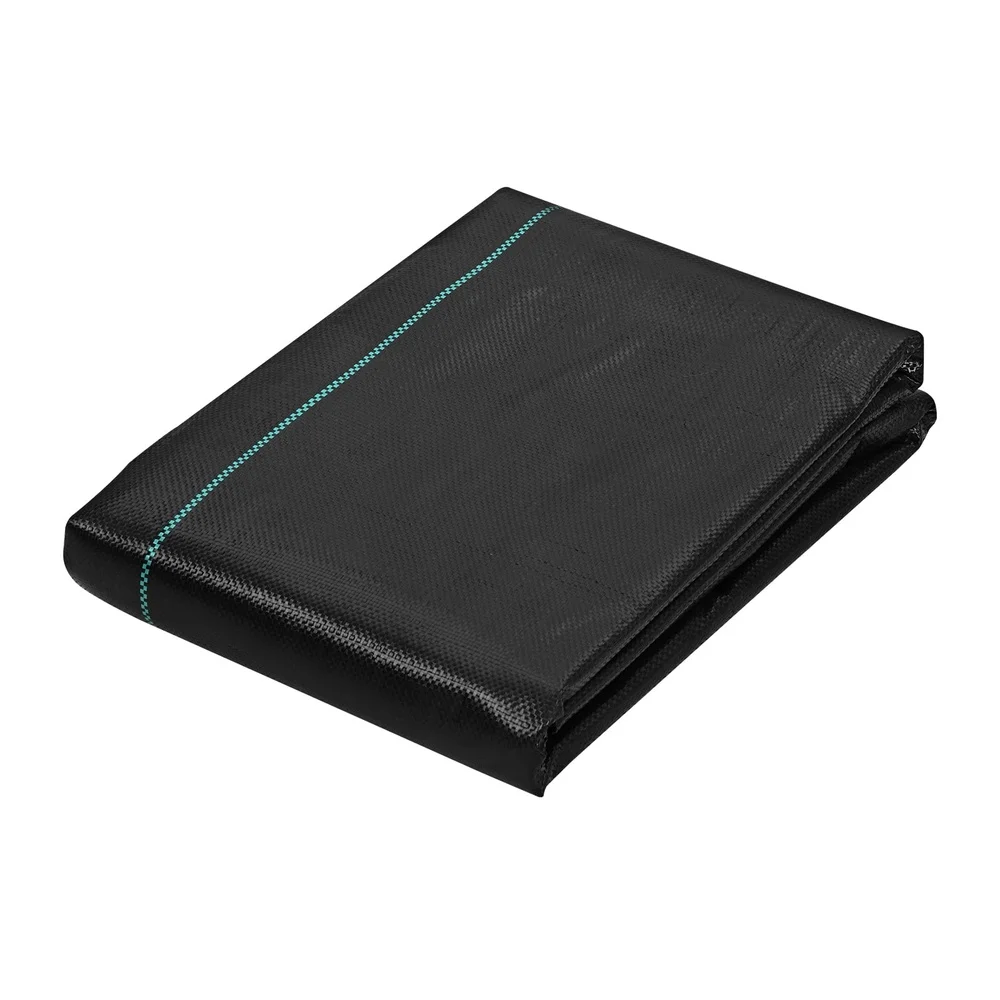 3FTx50FT Tessuto Barriera per erbacce Tessuto Durevole Polipropilene Paesaggio Materiale Eccellente Permeabilità Resistente allo strappo Facile