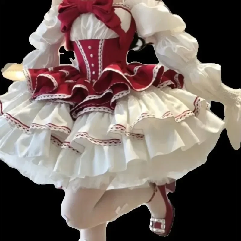 2025 First Love Sweet Dress Puffy Birthday Little Women's