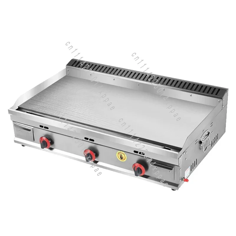 Equipment Fried Rice Roasting Cold Noodles Gas Pancake Machine Iron Plate Gas Commercial Grilling Stove Teppanyaki Stall