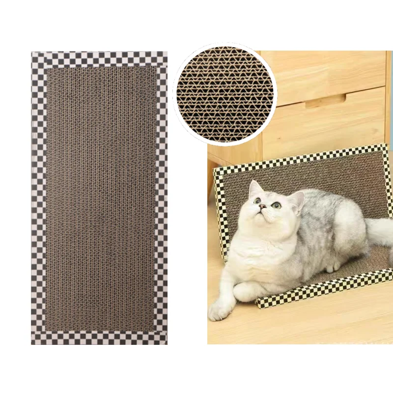 

Checkerboard Cat Scratcher Board Detachable Cat Scratching Pad for Cats Grinding Claw Climbing Toy Pet Furniture Supplies