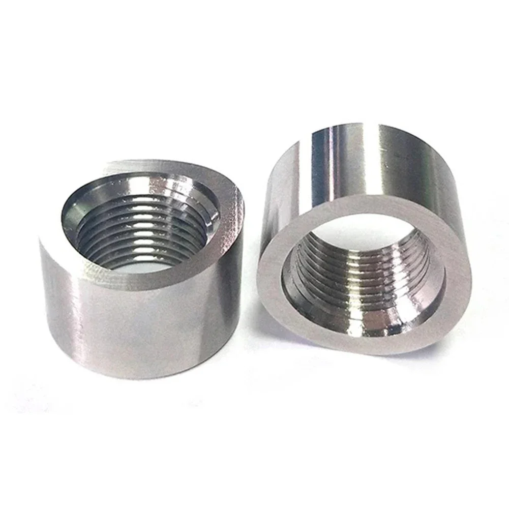 Sauerstoffsensor Edelstahl Stopfen Stecker Mutter Stufenmontagekappe Kit Stecker Mutter Stecker Breitband Mutter Fitting Schweißstöcke M18X1,5 – Detail 5